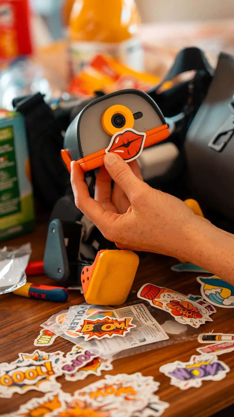 Microduck stickers
